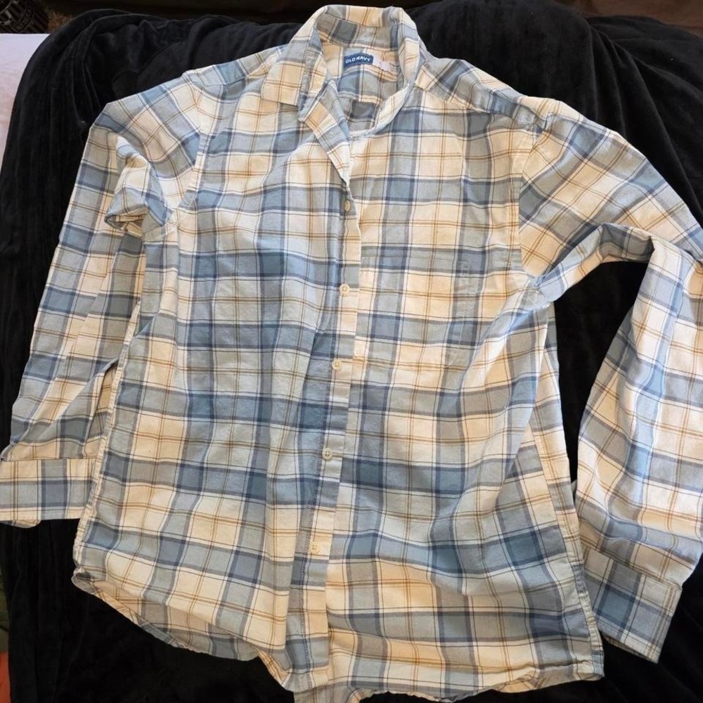 Old Navy‎ Plaid Button Down